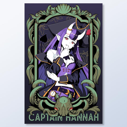 Captain Hannah Anime Poster