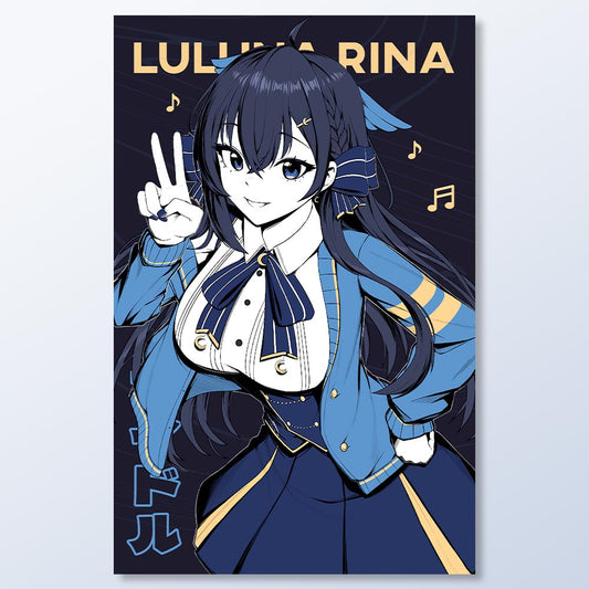 Luluna Rina Idol Poster