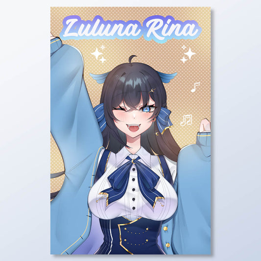 Luluna Rina High Notes Poster