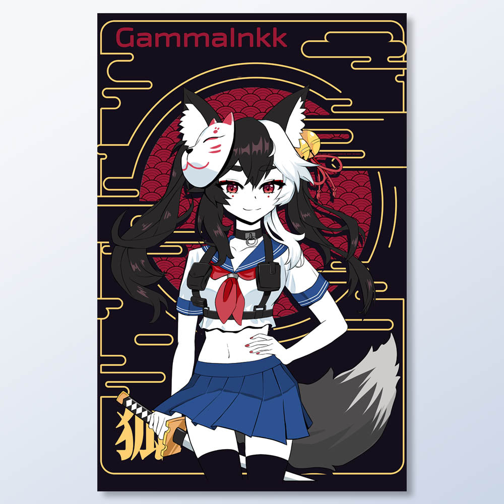 GammaInkk Anime Poster