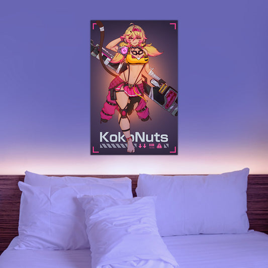 KokoNuts Nut Cracker Poster