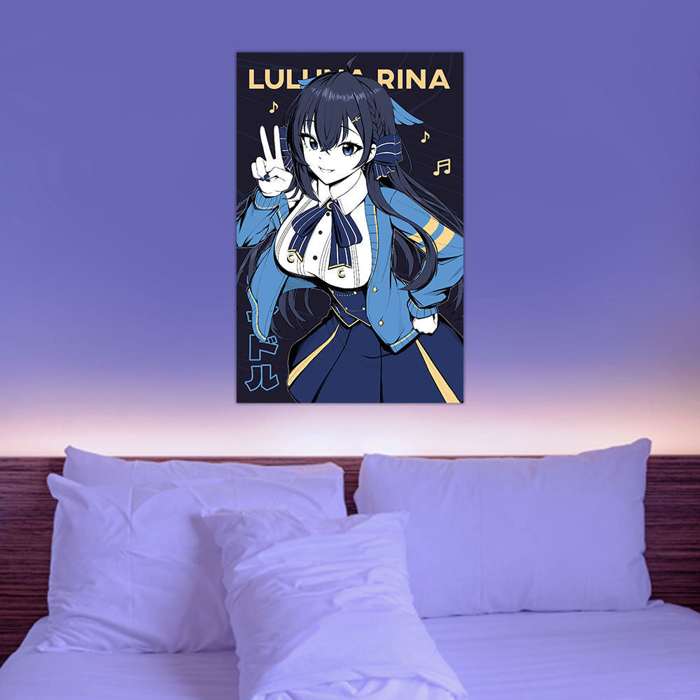 Luluna Rina Idol Poster