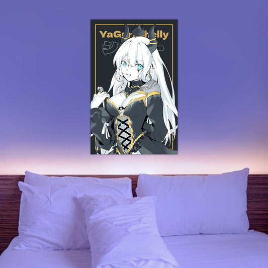 YaGurlShelly Dark Horn Anime Poster