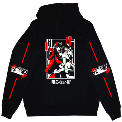 Waifu Club "Red Lights" Anime Hoodie