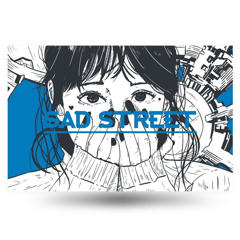 Sad Street V2 Anime Poster