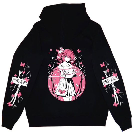 Waifu Club Butterfly Eclipse Anime Hoodie