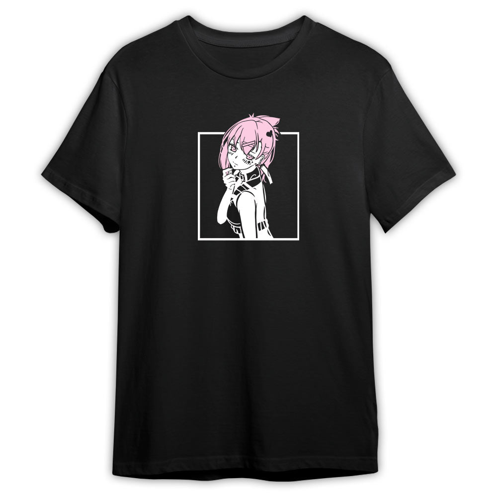 YFU BABY Shy Girl Anime T-Shirt
