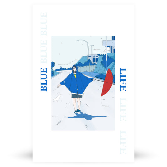 Blue Life Anime Poster