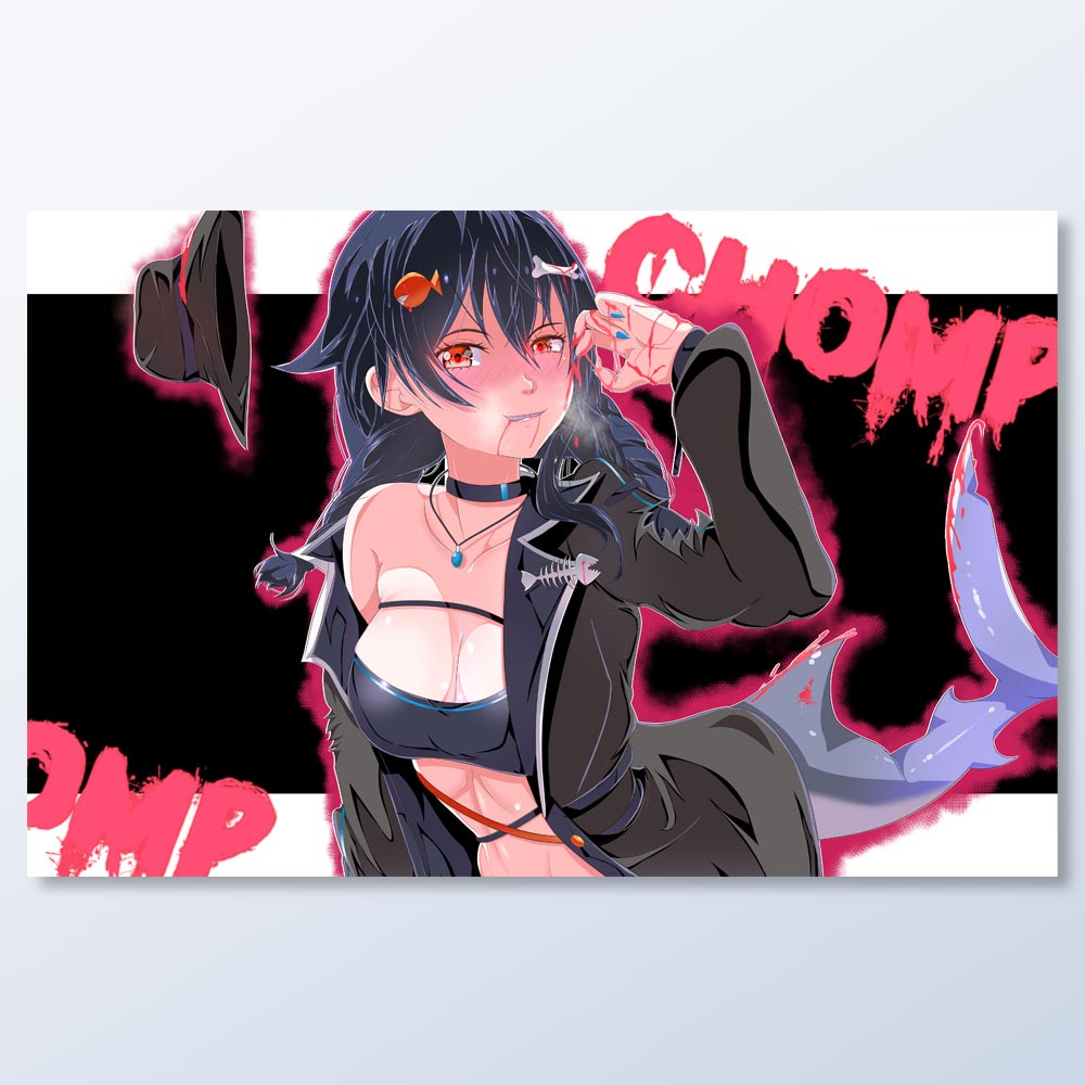 Mako CHOMP CHOMP Anime Poster