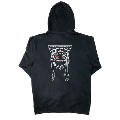 Vivi the Dragon Gremlin Black Hoodie